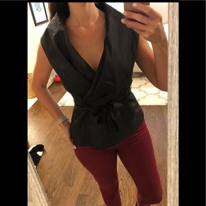 Vintage Calvin Klein Wrap Top